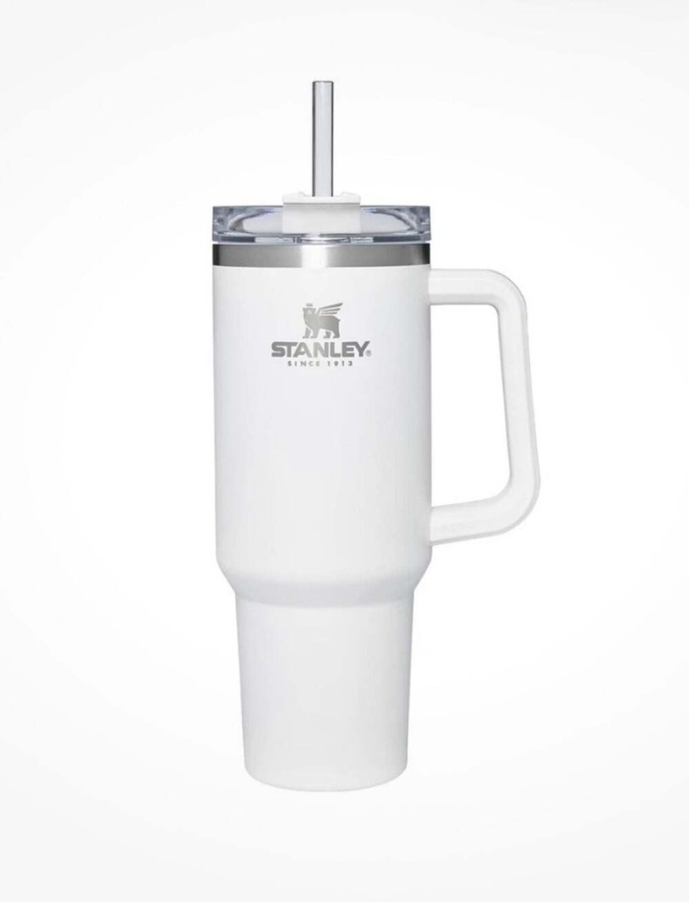 Stanley Quencher H2.0 FlowState Tumbler 40oz Brilliant White
